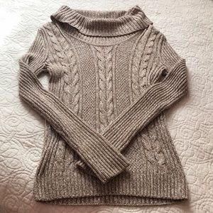 Tan Turtle Neck Sweater
